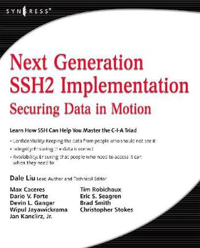 Cover image for Next Generation SSH2 Implementation: Securing Data in Motion
