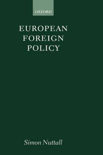 Cover image for European Foreign Policy