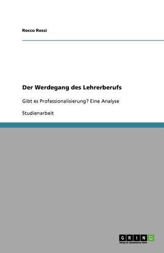 Der Werdegang des Lehrerberufs