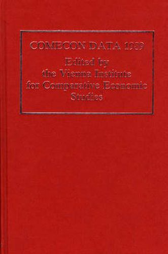 Cover image for Comecon Data 1989