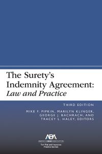 Cover image for The Surety's Indemnity Agreement