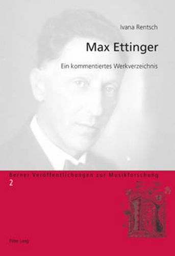 Cover image for Max Ettinger; Ein kommentiertes Werkverzeichnis