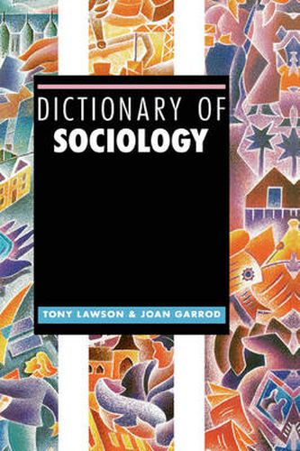 Cover image for Dictionary of Sociology