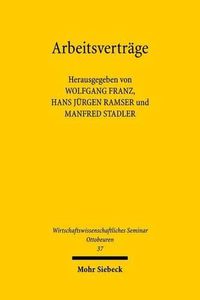 Cover image for Arbeitsvertrage