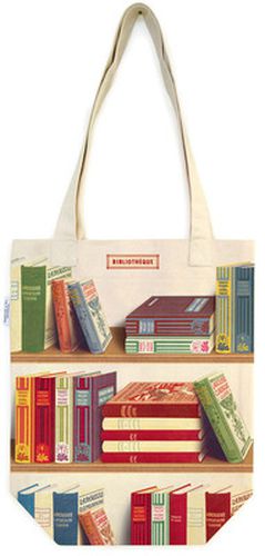 Cover image for Vintage Tote Bag Library Books