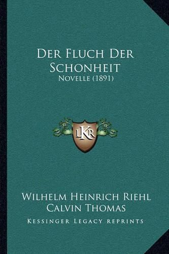 Der Fluch Der Schonheit: Novelle (1891)