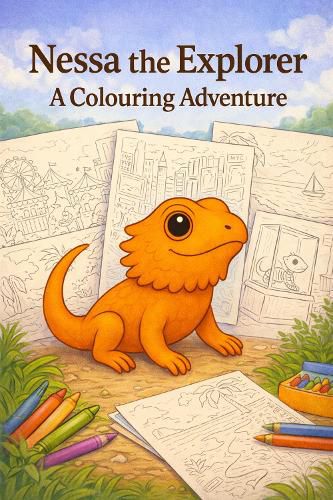 Cover image for Nessa the Explorer? A Colouring Adventure