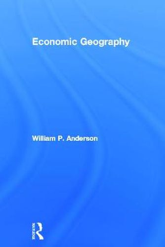 Cover image for Economic Geography