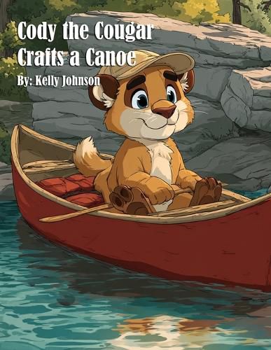 Cover image for Cody the Cougar Crafts a Canoe