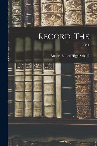 Cover image for Record, The; 1931