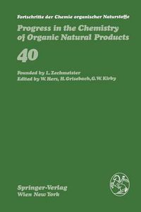 Cover image for Fortschritte der Chemie organischer Naturstoffe / Progress in the Chemistry of Organic Natural Products