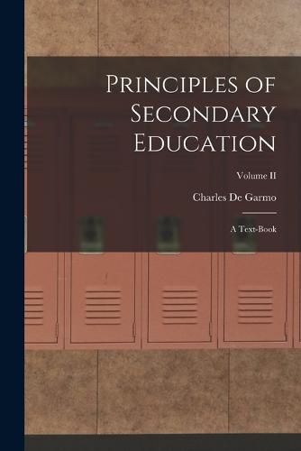 Principles of Secondary Education