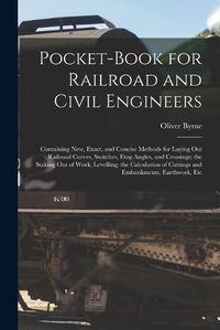 Cover image for Pocket-Book for Railroad and Civil Engineers