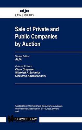 Cover image for Sale Of Private and Public Companies By Auction