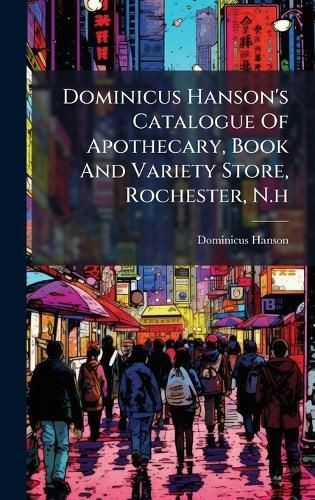 Cover image for Dominicus Hanson's Catalogue Of Apothecary, Book And Variety Store, Rochester, N.h