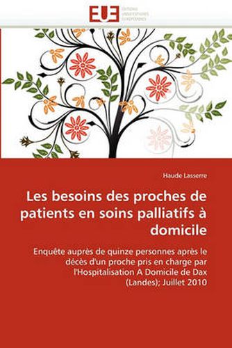 Cover image for Les Besoins Des Proches de Patients En Soins Palliatifs a Domicile