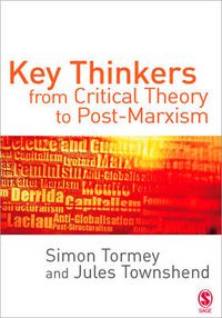 Cover image for Key Thinkers from Critical Theory to Post-Marxism