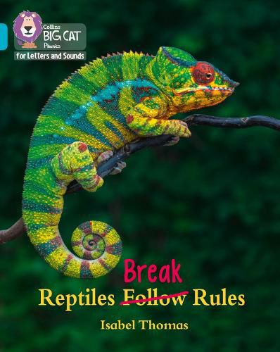 Cover image for Reptiles Break Rules: Band 07/Turquoise