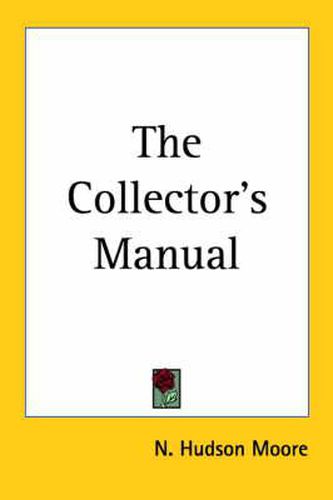 Cover image for The Collector's Manual