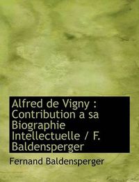 Cover image for Alfred de Vigny