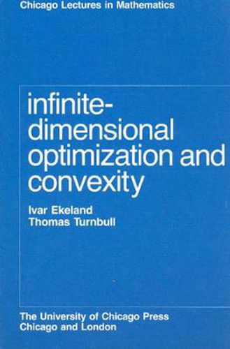 Cover image for Infinite-Dimensional Optimization & Convexity (Paper Only)