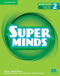 Cover image for Super Minds Level 2 Teacher's Book with Digital Pack British English