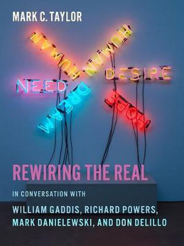 Cover image for Rewiring the Real: In Conversation with William Gaddis, Richard Powers, Mark Danielewski, and Don DeLillo