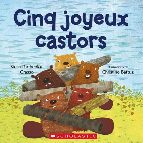 Cover image for Cinq Joyeux Castors