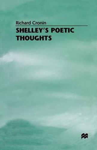 Cover image for Shelley's Poetic Thoughts