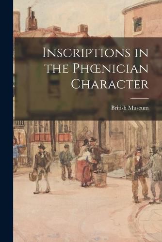 Cover image for Inscriptions in the Phoenician Character