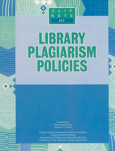 Cover image for Library Plagiarism Policies