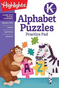 Cover image for Kindergarten Alphabet Puzzles