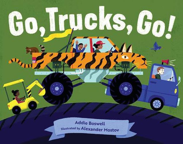 Cover image for Go, trucks, go!