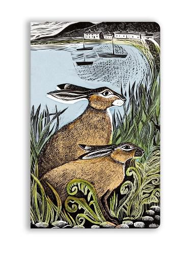 Cover image for Angela Harding: Rathlin Hares (Soft Touch Journal)