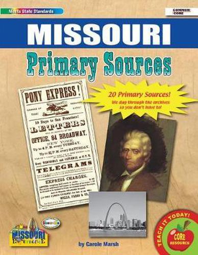 Cover image for Missouri Primary Sources