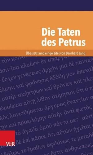 Cover image for Die Taten des Petrus
