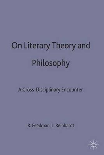 On Literary Theory and Philosophy