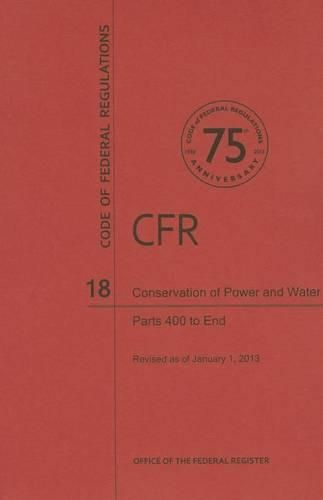 Cover image for Conservation of Power and Water Resources, Parts 400 to End