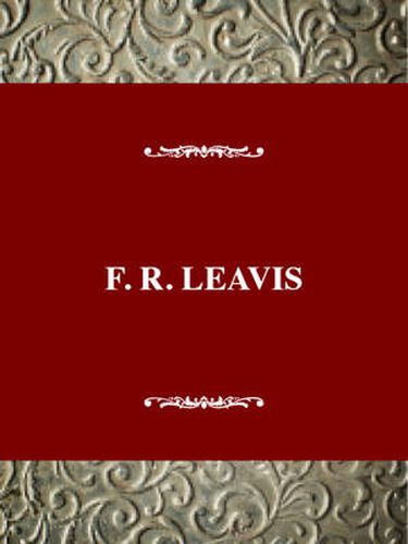 Cover image for Twayne's English Authors Series: F.R. Leavis