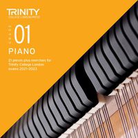 Cover image for Trinity College London Piano Exam Pieces Plus Exercises 2021-2023: Grade 1 - CD only: 21 pieces plus exercises for Trinity College London exams 2021-2023