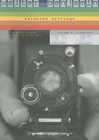 Cover image for Walter Benjamin: Selected Writings: 1938-1940
