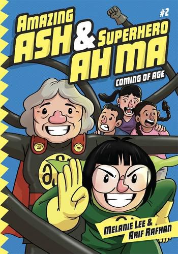 Cover image for Amazing Ash & Superhero Ah Ma Book 2