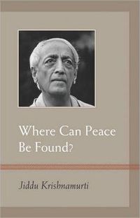 Cover image for Where Can Peace Be Found?