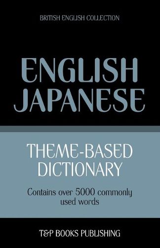 Cover image for Theme-based dictionary British English-Japanese - 5000 words