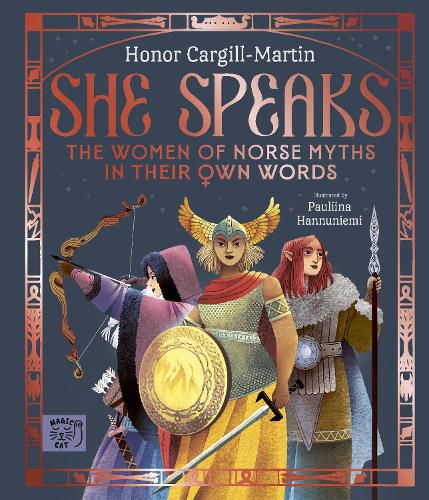 Cover image for She Speaks: The Women of Norse Myths in their Own Words