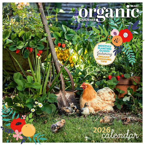 Cover image for ABC Organic Gardener 2026 Calendar