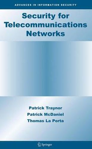 Cover image for Security for Telecommunications Networks