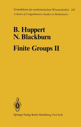 Cover image for Finite Groups II