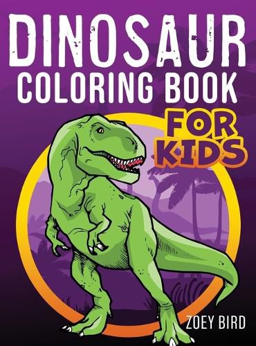 Cover image for Dinosaur Coloring Book for Kids