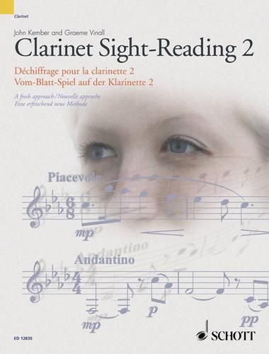 Cover image for Clarinet Sight-Reading 2 Vol. 2: A Fresh Approach